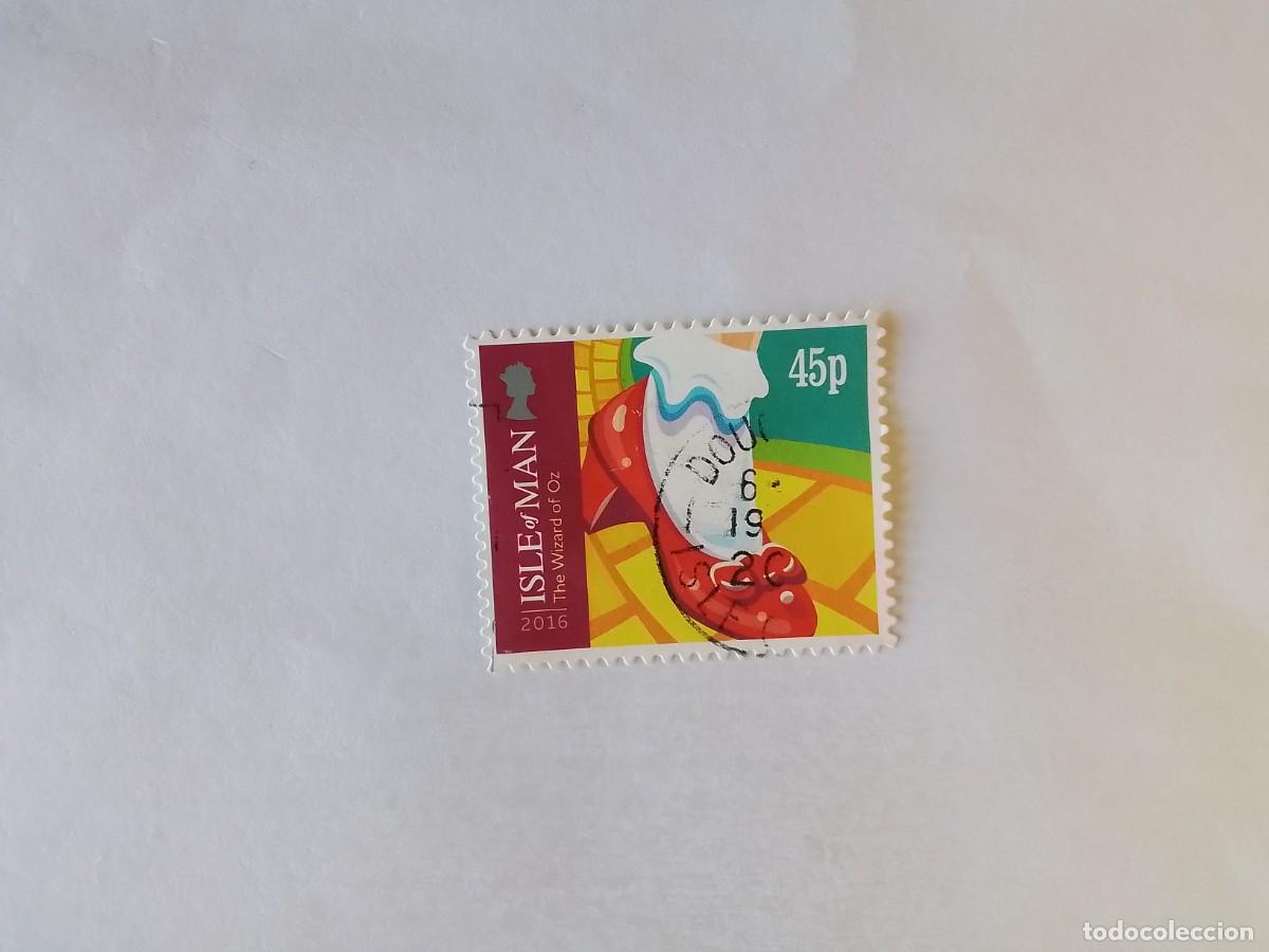 Francobolli: A&Ntilde;O 2016 ISLA DE MAN SELLO USADO