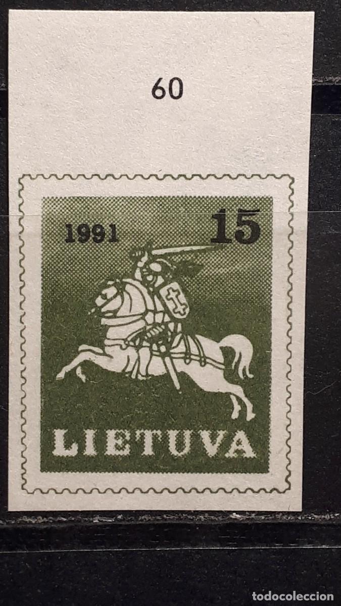 Sellos: LITUANIA. A&Ntilde;O 1991. **. S.D. YVERT 409