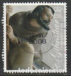 Sellos: GIBRALTAR, SELLO USADO