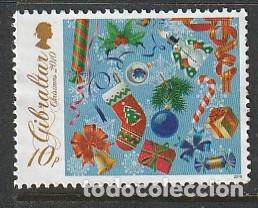 Sellos: GIBRALTAR, SELLO USADO