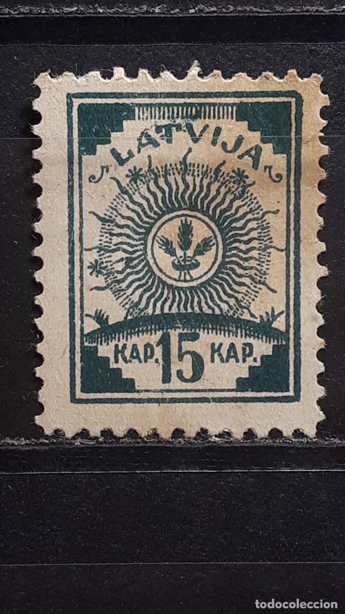 Sellos: LETONIA. A&Ntilde;O 1919. **. YVERT 20