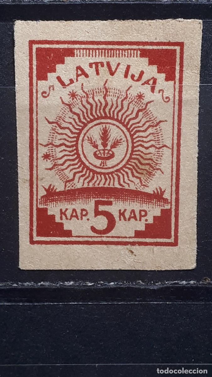 Sellos: LETONIA. A&Ntilde;O 1918. *. YVERT 1.