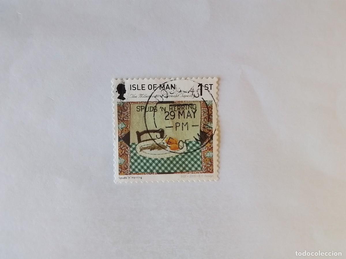 Sellos: A&Ntilde;O 2015 ISLA DE MAN SELLO USADO