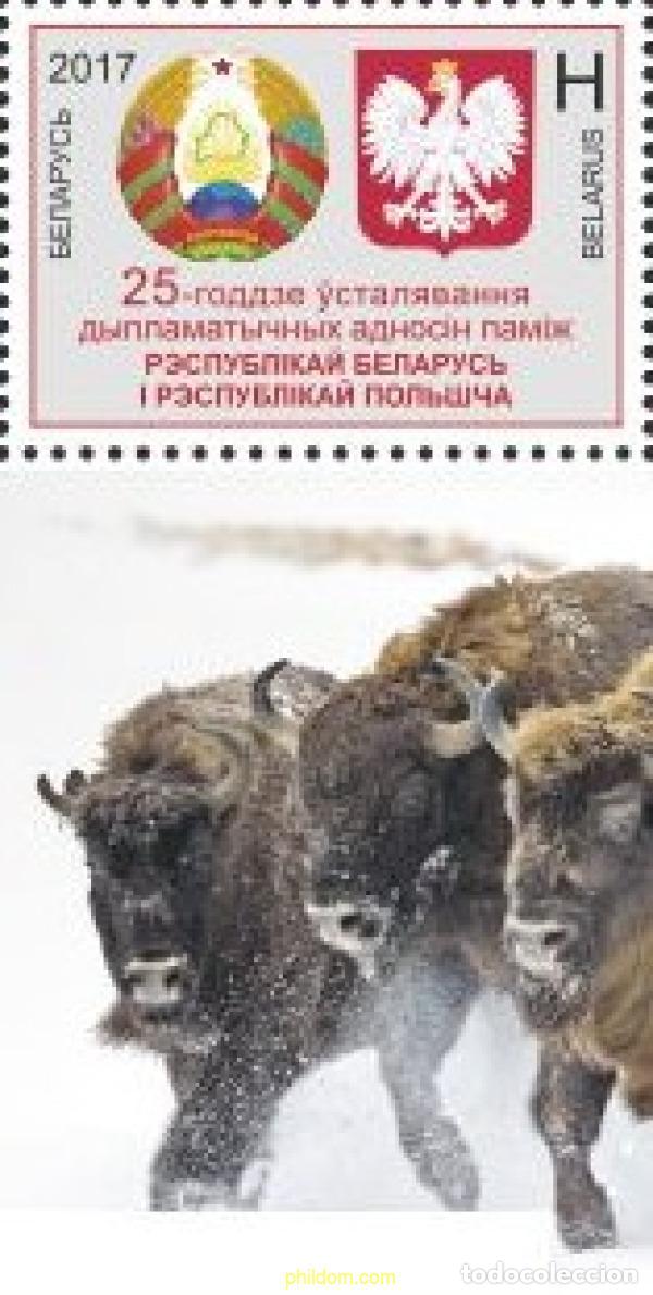 Sellos: 785684 MNH BIELORRUSIA 2017 RELACIONES DIPLOMATICAS CON POLONIA