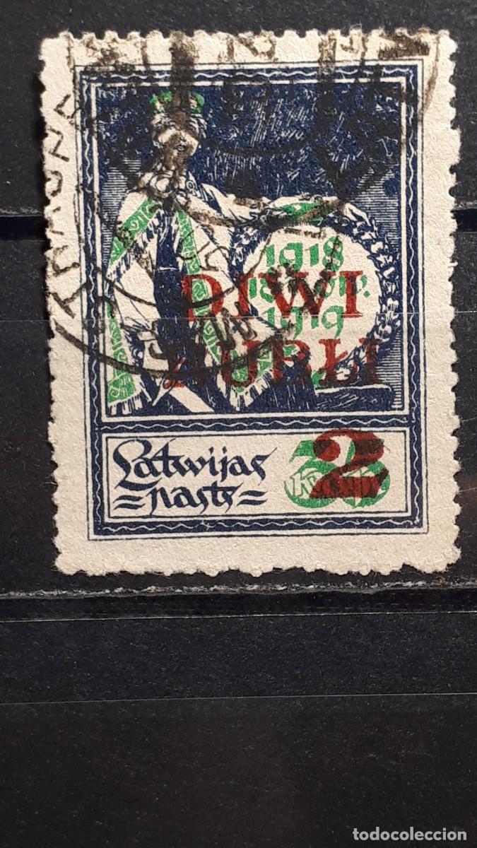 Sellos: LETONIA. A&Ntilde;O 1920-1. &deg;. YVERT 65