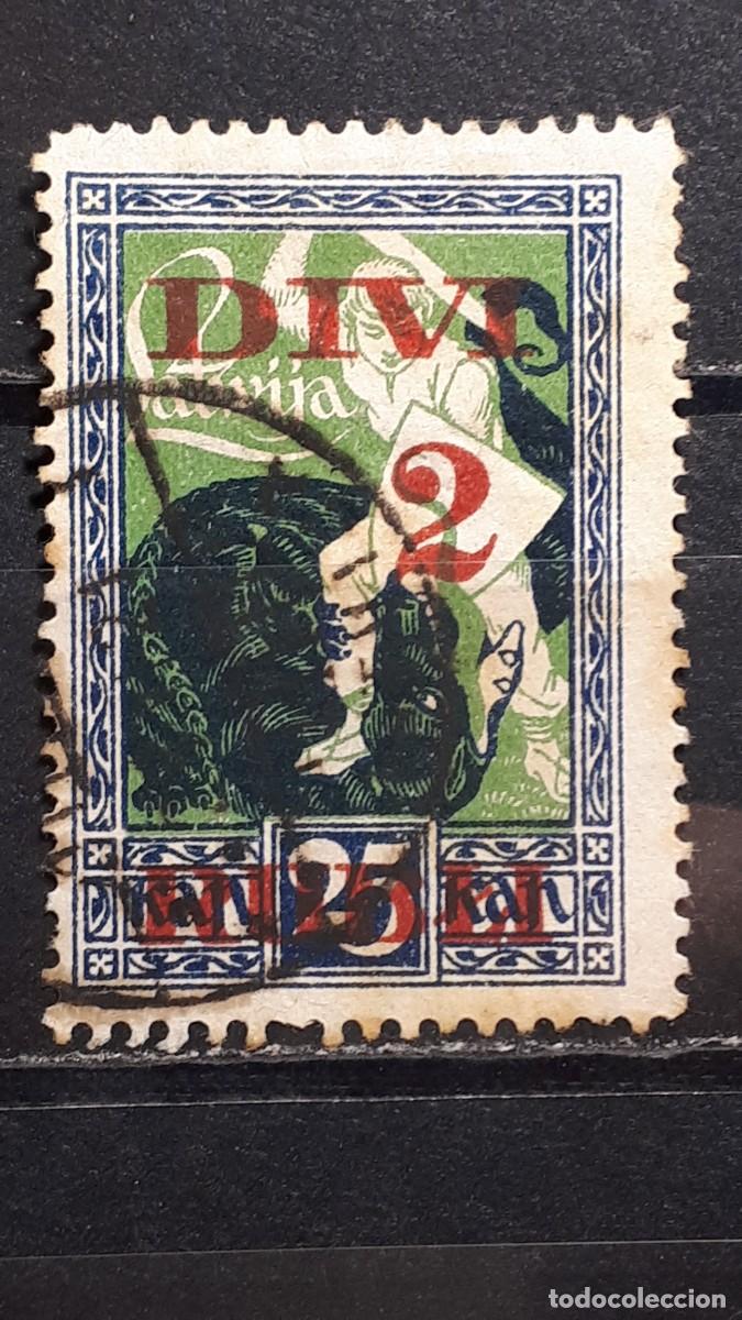 Sellos: LETONIA. A&Ntilde;O 1920-1. &deg;. YVERT 63