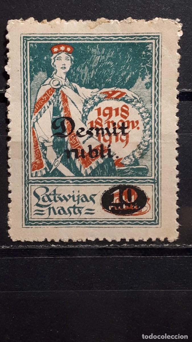 Sellos: LETONIA. A&Ntilde;O 1920-1. *. YVERT 69