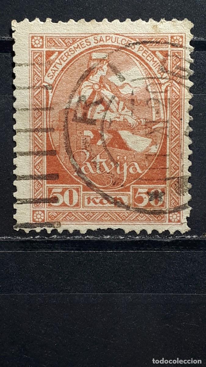 Sellos: LETONIA. A&Ntilde;O 1920. &deg;. YVERT 51