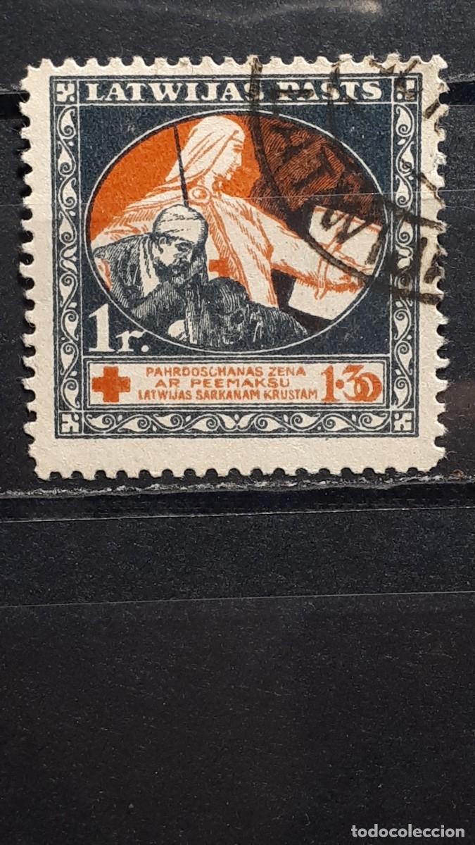 Sellos: LETONIA. A&Ntilde;O 1920. &deg;. YVERT 58