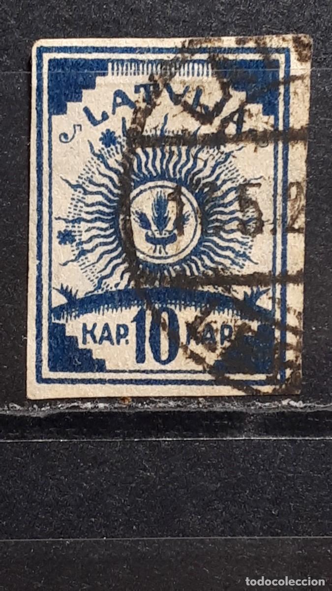 Sellos: LETONIA. A&Ntilde;O 1919. &deg;. YVERT, 27