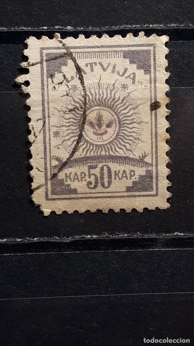 Sellos: LETONIA. A&Ntilde;O 1919. &deg;. YVERT, 23