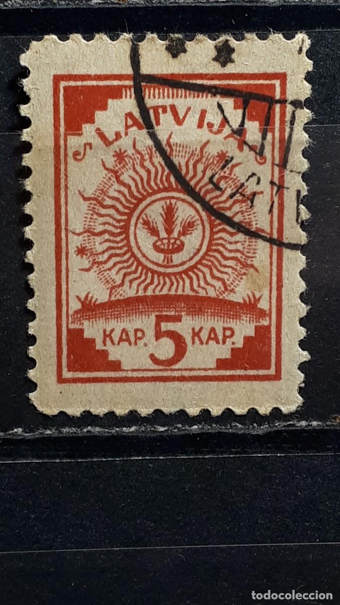 Sellos: LETONIA. A&Ntilde;O 1919. &deg;. YVERT, 18