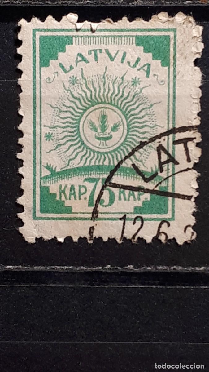 Sellos: LETONIA. A&Ntilde;O 1919. &deg;. YVERT, 24