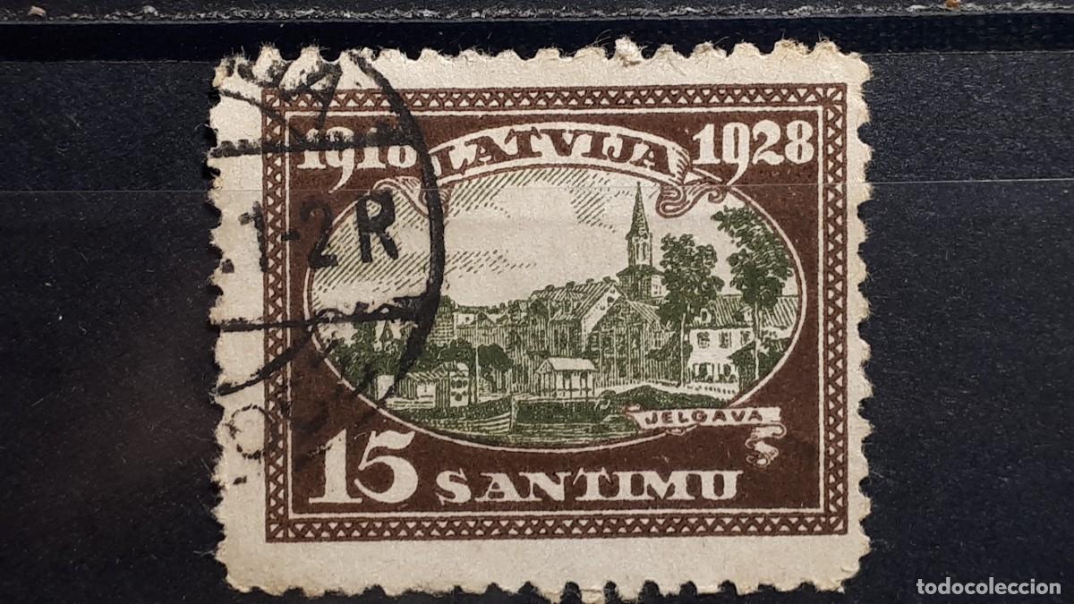 Sellos: LETONIA. A&Ntilde;O 1928. &deg;. YVERT, 138