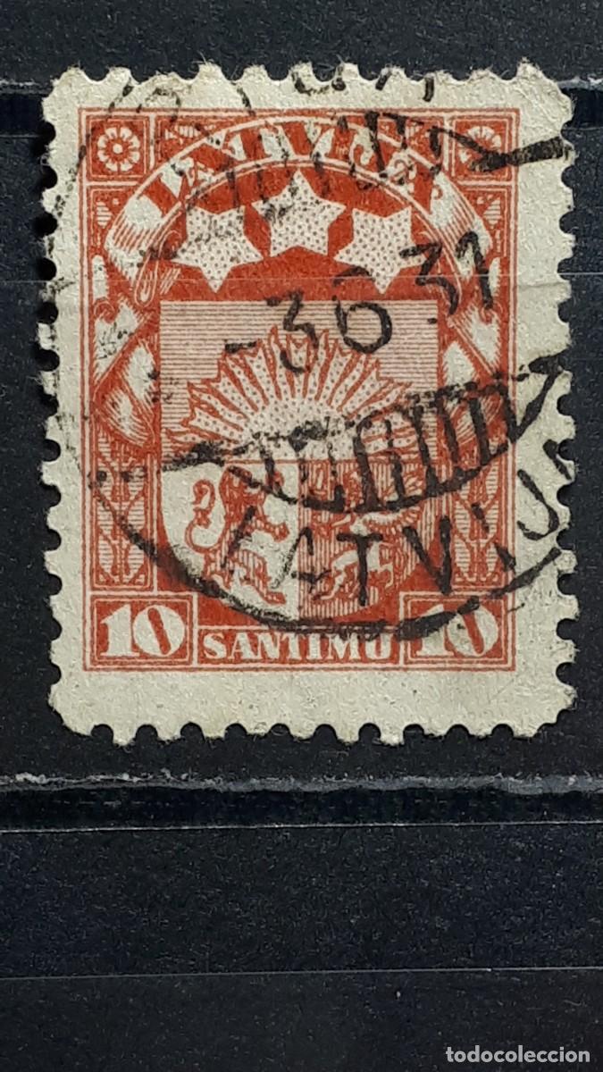 Sellos: LETONIA. A&Ntilde;O 1923. &deg;. YVERT 98