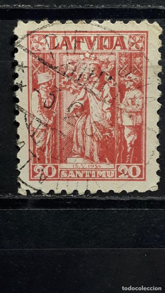 Sellos: LETONIA. A&Ntilde;O 1934. &deg;. YVERT 204