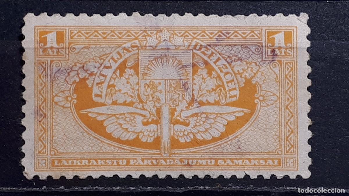 Sellos: LETONIA. A&Ntilde;O 1926. &deg;. YVERT 5