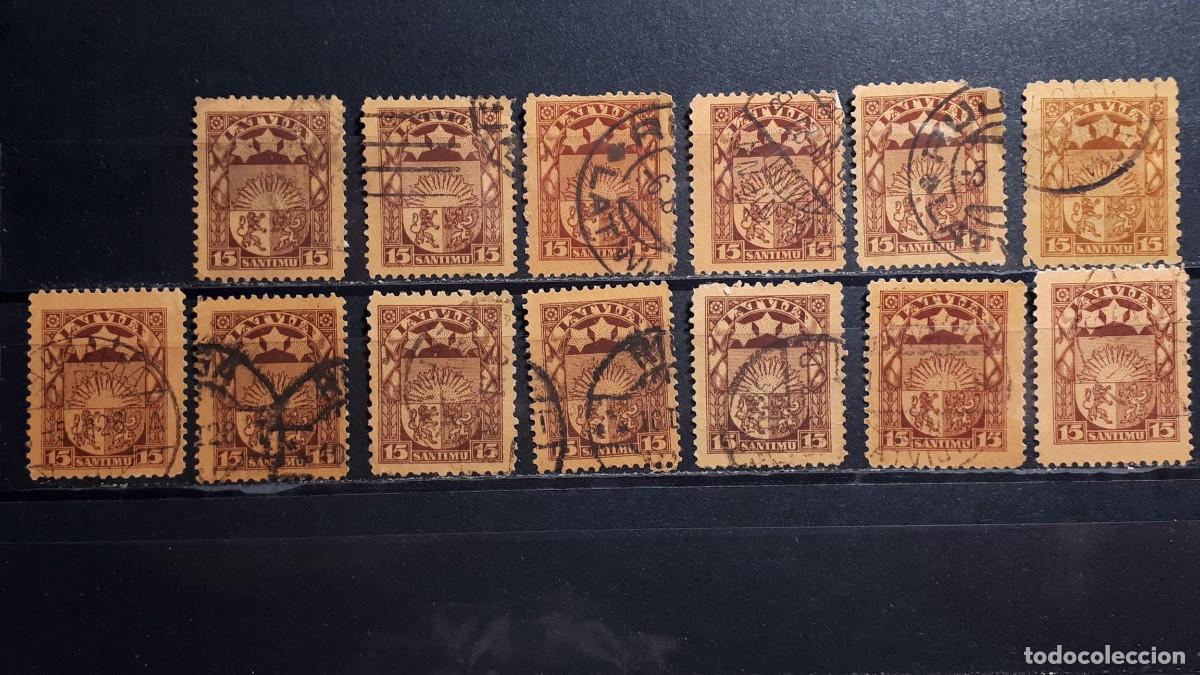 Sellos: LETONIA. &deg; A catalogar