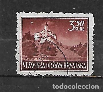 Sellos: 1943: CROACIA Castillos - Trako&scaron;ćan (usado)