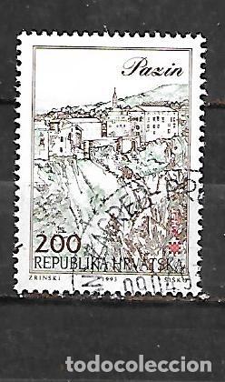 Sellos: 1993: CROACIA Ciudades - Pazin (usado)