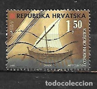 Sellos: 1998: CROACIA Historia de la marina croata - Condura croatica. Siglos XI - XII (usado)