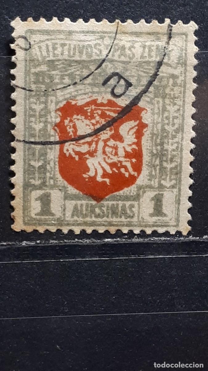 Sellos: LITUANIA. A&Ntilde;O 1919. &deg;. YVERT 53