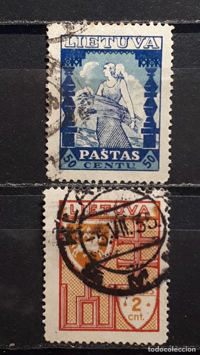 Sellos: LITUANIA. A&Ntilde;O 1934. &deg;. YVERT 343,348