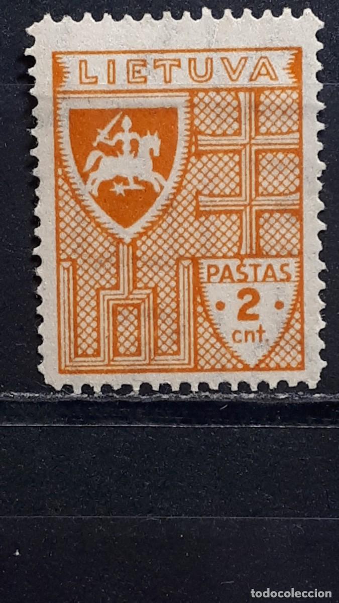 Sellos: LITUANIA. A&Ntilde;O 1936. **. YVERT 353