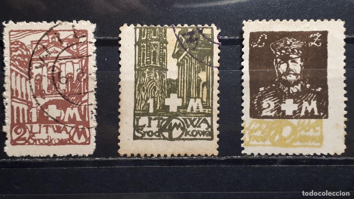Sellos: LITUANIA. Ocup. POLACA. A&Ntilde;O 1920. &deg;. YVERT 17/9