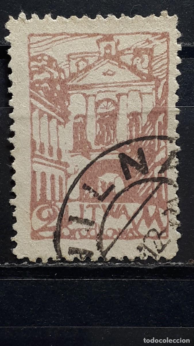 Sellos: LITUANIA. Ocup. POLACA. A&Ntilde;O 1920. &deg;. YVERT 13