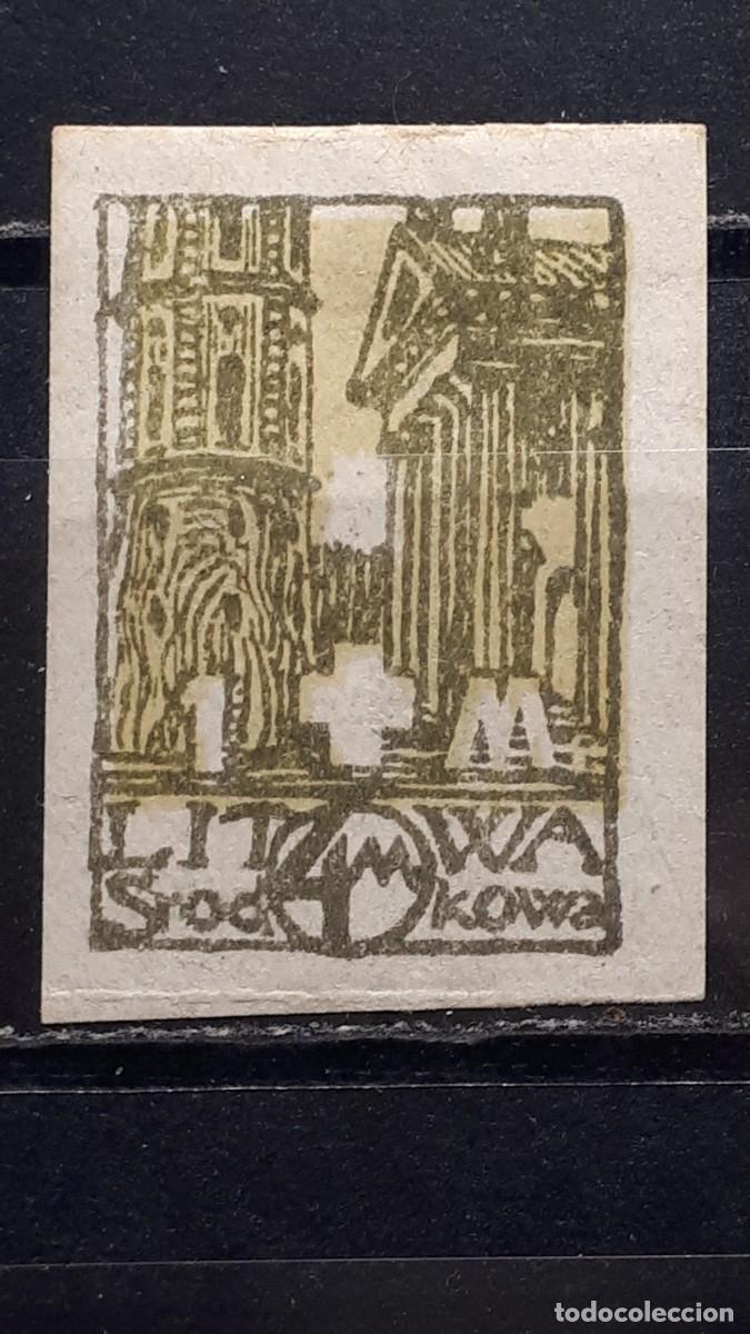 Sellos: LITUANIA. Ocup. POLACA. A&Ntilde;O 1920. *. YVERT 18.