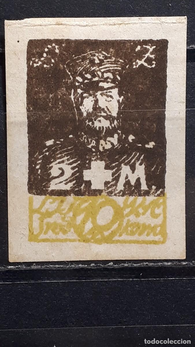 Sellos: LITUANIA. Ocup. POLACA. A&Ntilde;O 1920. *. YVERT 19.