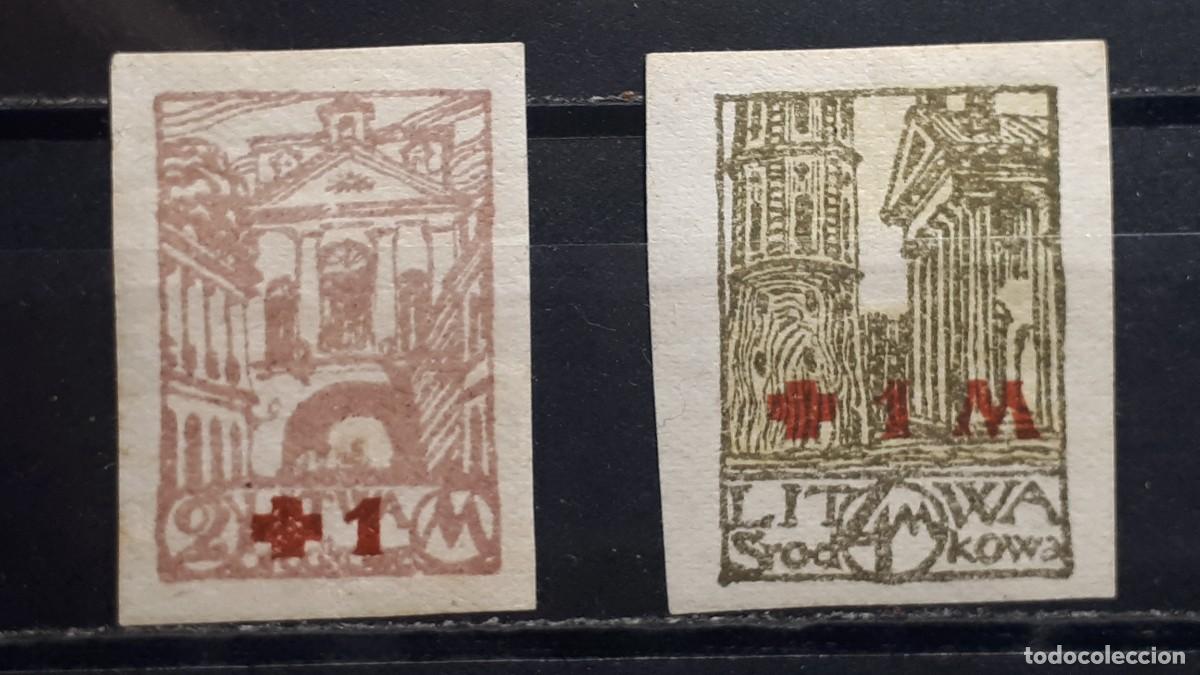 Sellos: LITUANIA. Ocup. POLACA. A&Ntilde;O 1920. &deg;. YVERT 20/1. S.D.