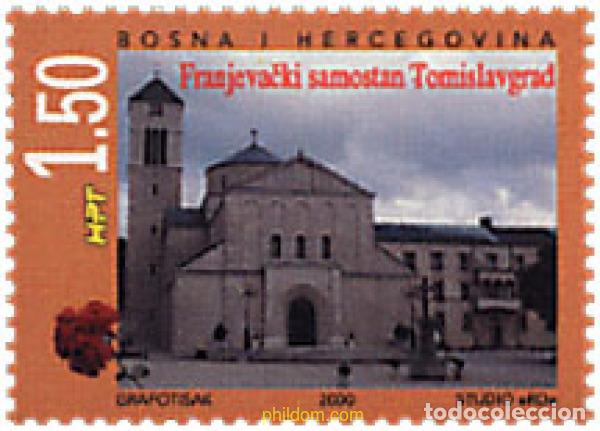 Sellos: 98706 MNH BOSNIA-HERZEGOVINA. Adm Croata 2000 MONASTERIO DE TOMISLAVGRAD