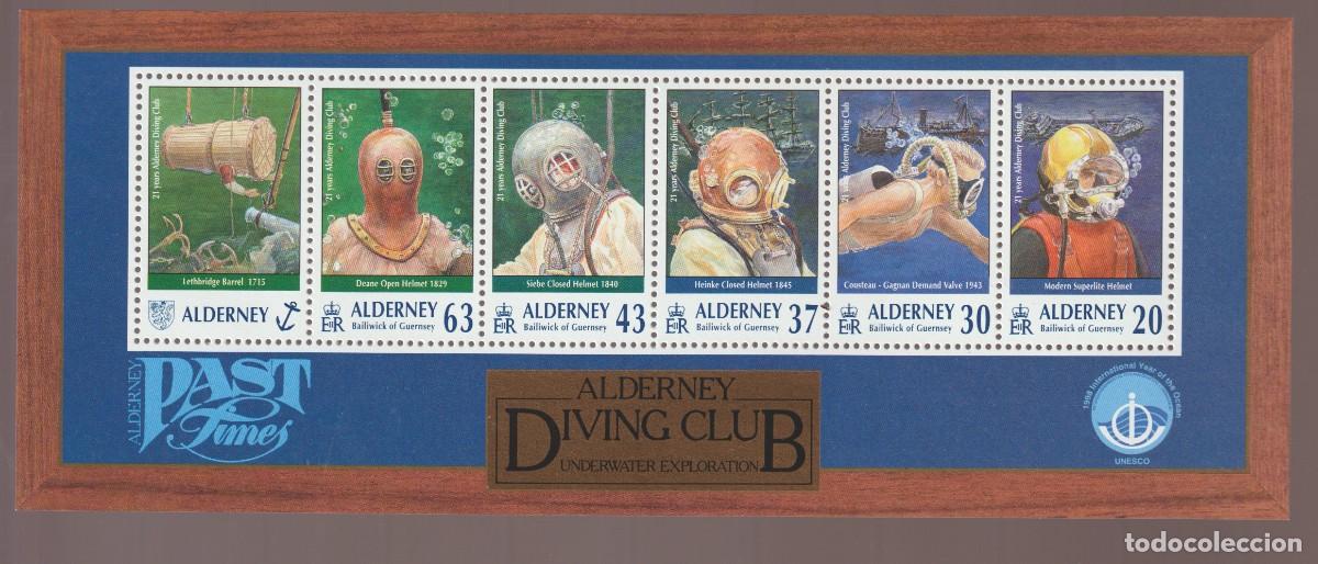 Sellos: Alderney 1998 - Yvert bloc 4 mnh**