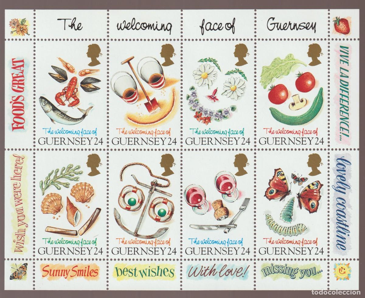 Sellos: Guernsey 1995 - Yvert 671/678 mnh**