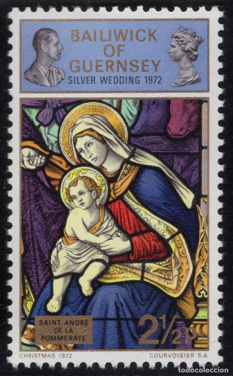 Sellos: GUERNSEY 1972 STAMP MICHEL GG 72