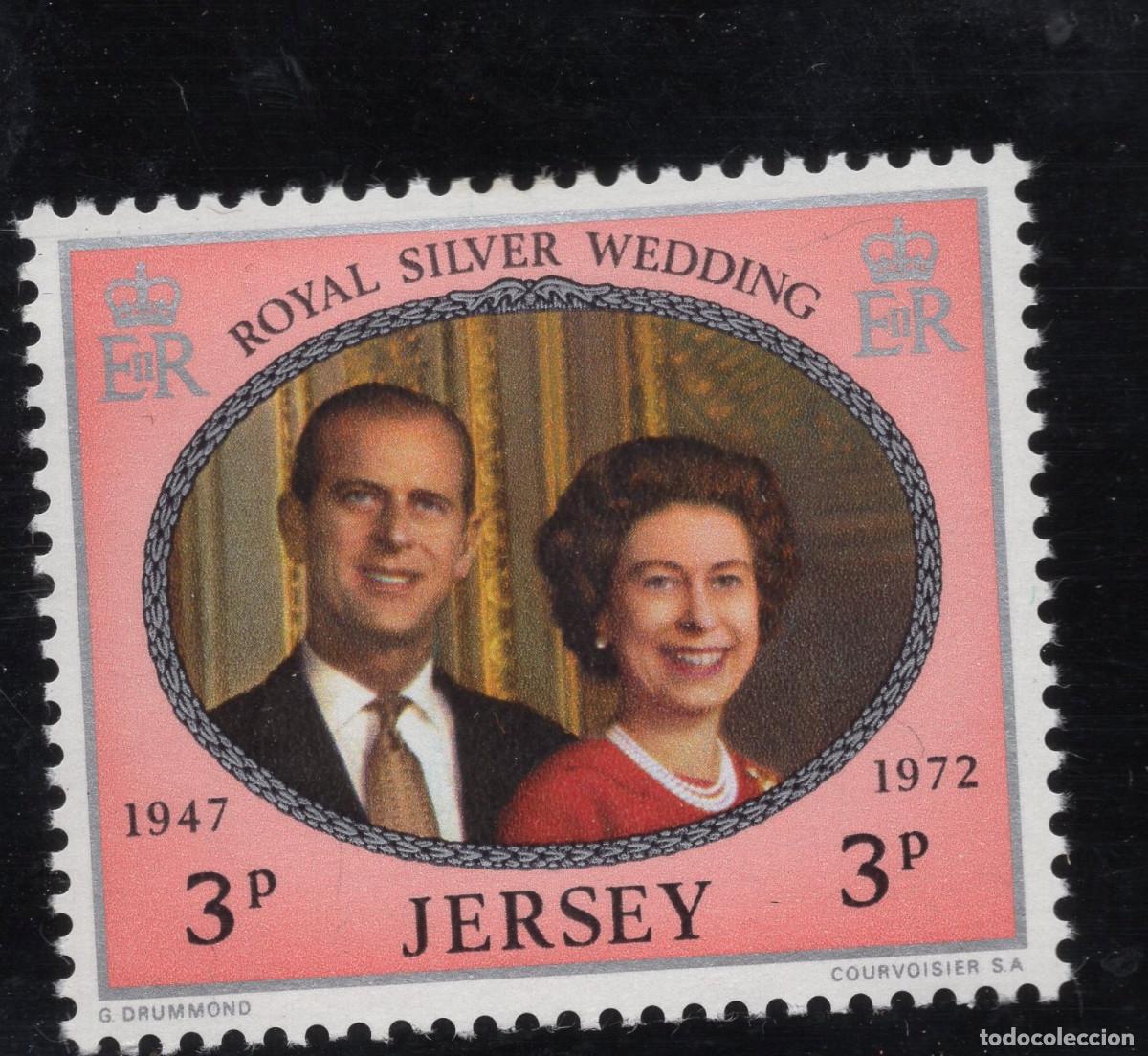 Sellos: JERSEY 1972 STAMP MICHEL JE 74