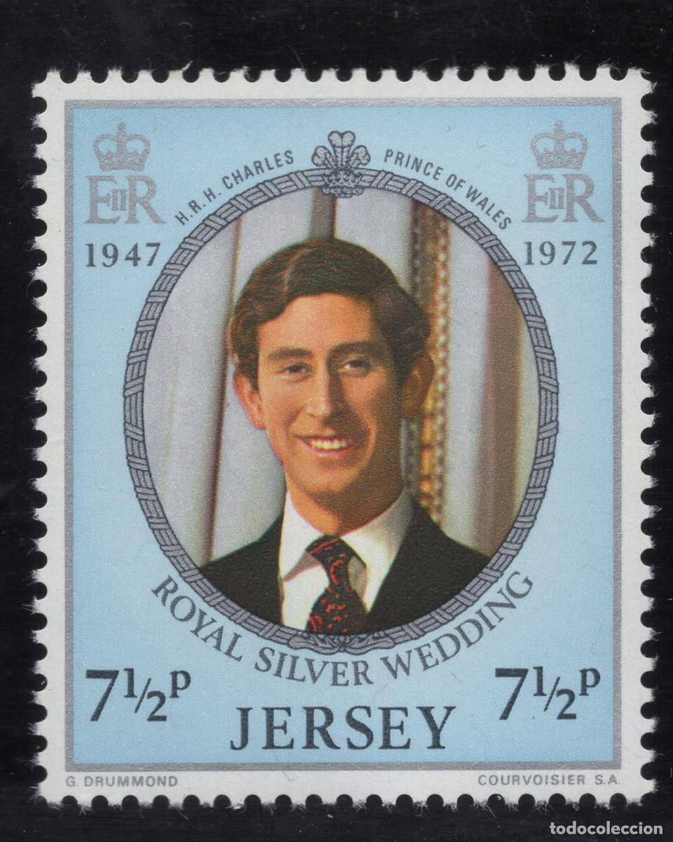 Sellos: JERSEY 1972 STAMP MICHEL JE 75