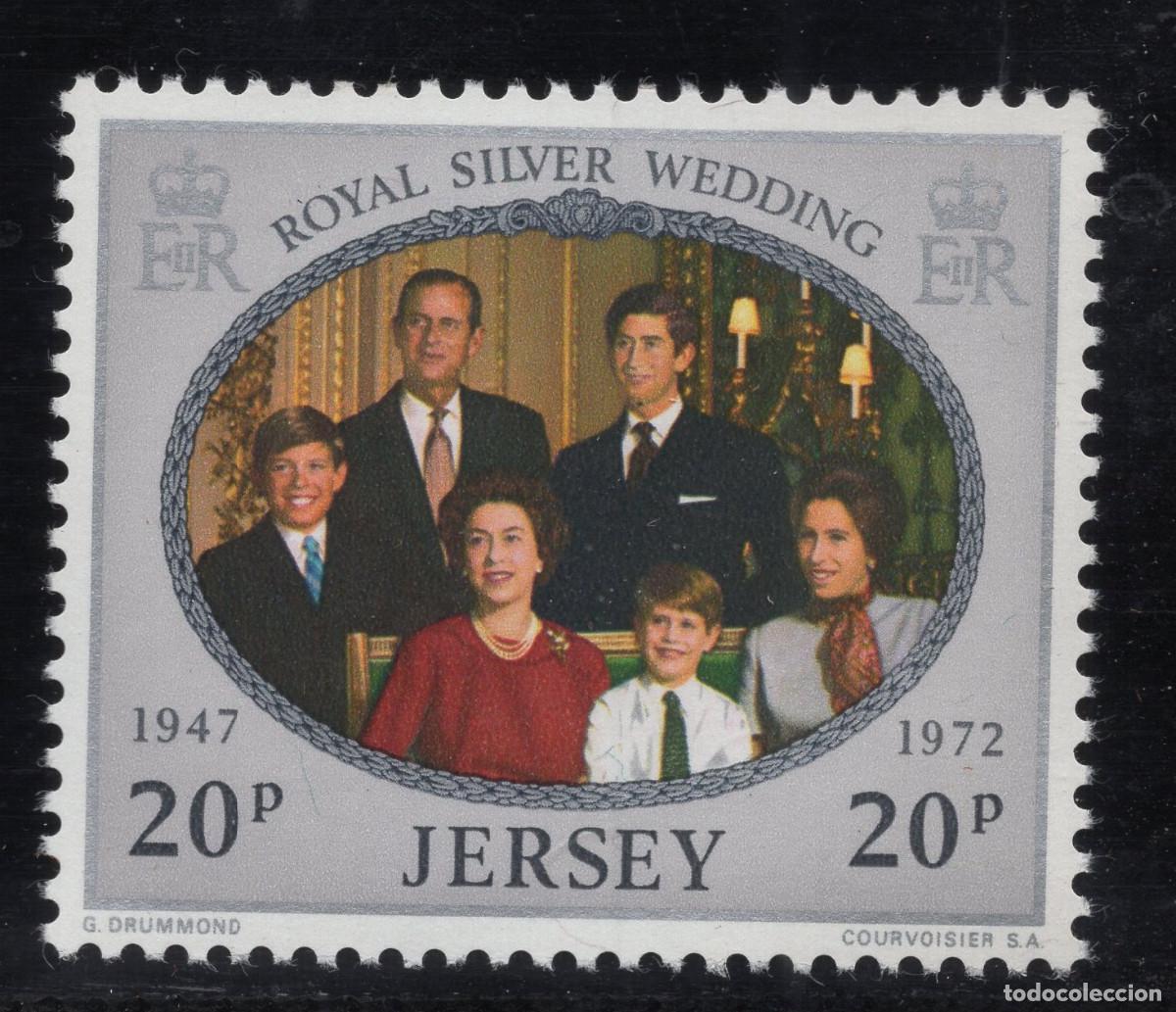 Sellos: JERSEY 1972 STAMP MICHEL JE 76