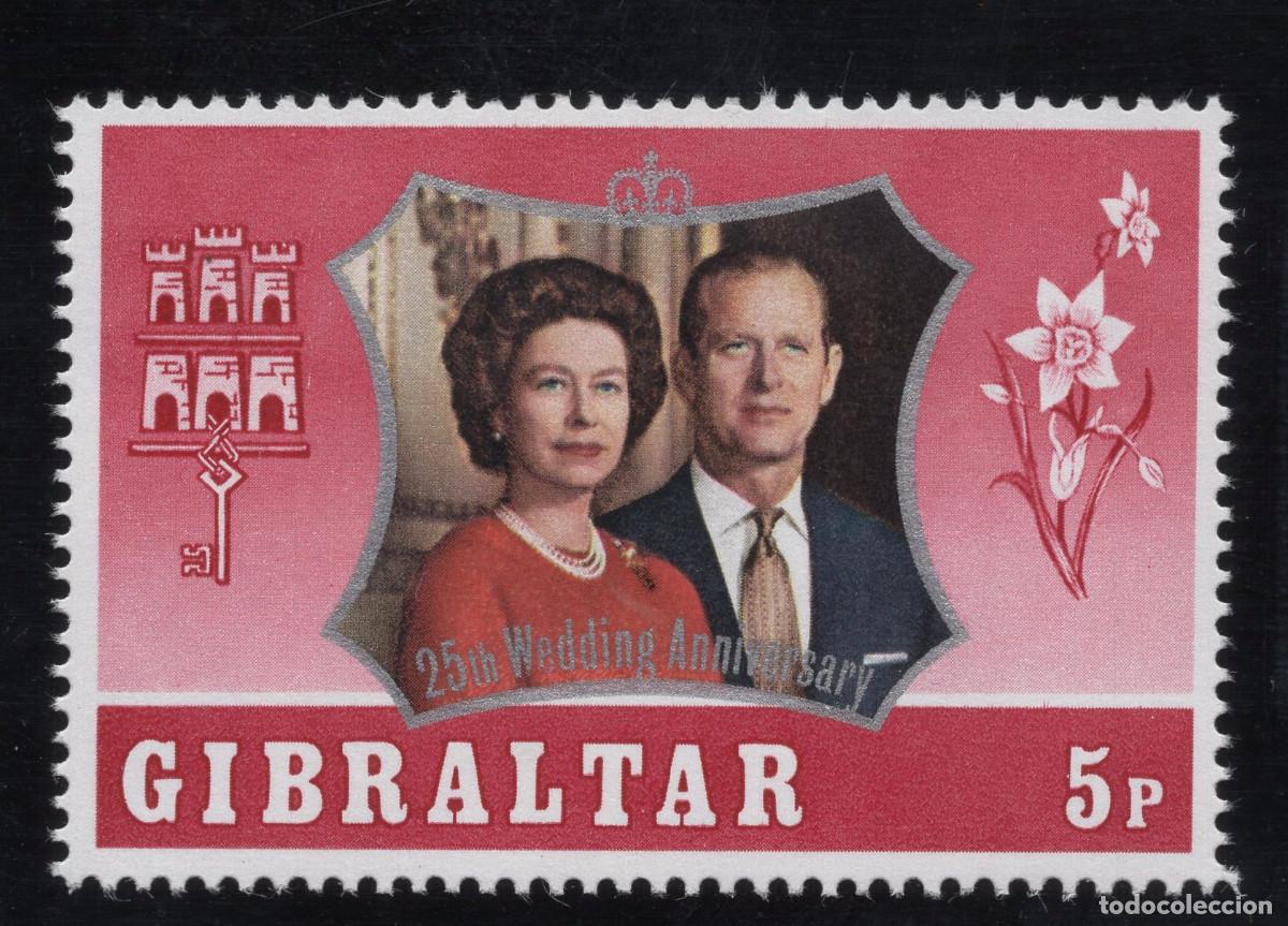 Sellos: GIBRALTAR 1972 STAMP MICHEL GI 295