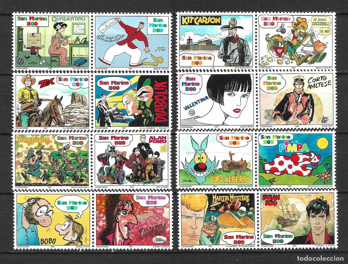 Sellos: san marino 1997 scott 1406 completa ** mnh 18&euro; - 31/12