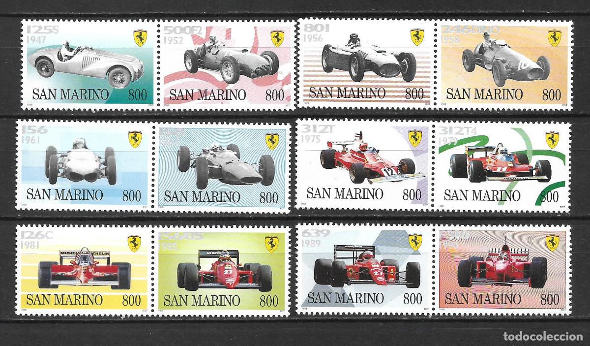 Sellos: san marino 1998 scott 1412 completa ** mnh 14&euro; - 22/2