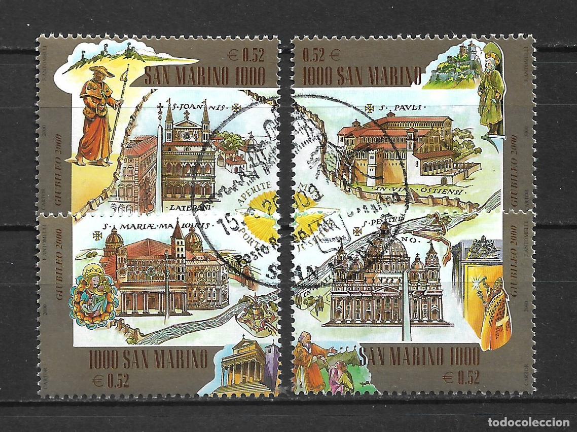 Sellos: san marino 2000 scott 1470 completa usado 6&euro; - 22/5