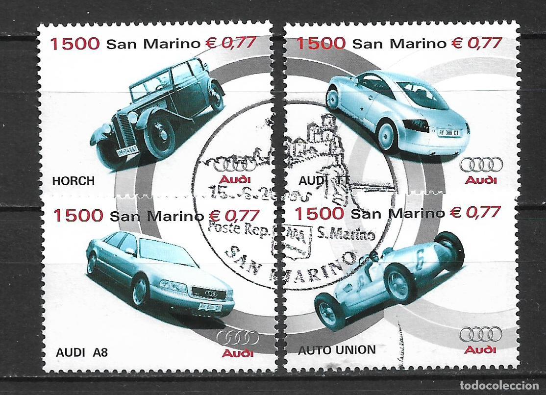 Sellos: san marino 1999 scott 1467 completa usado 8.30&euro; - 22/5
