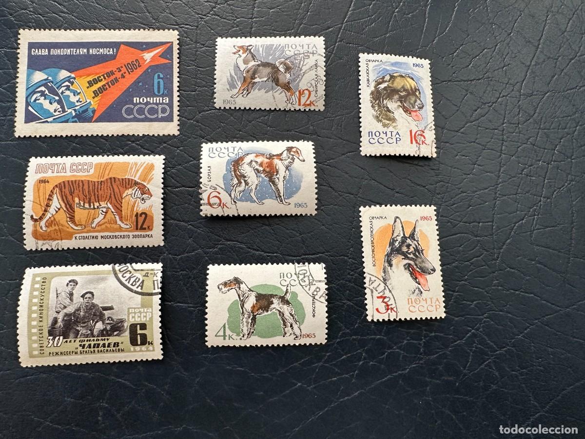 Selos: Lote de 154 sellos 1962-1982 Uni&oacute;n Sovi&eacute;tica. SET 154 stamps 1962-1982 Soviet Union