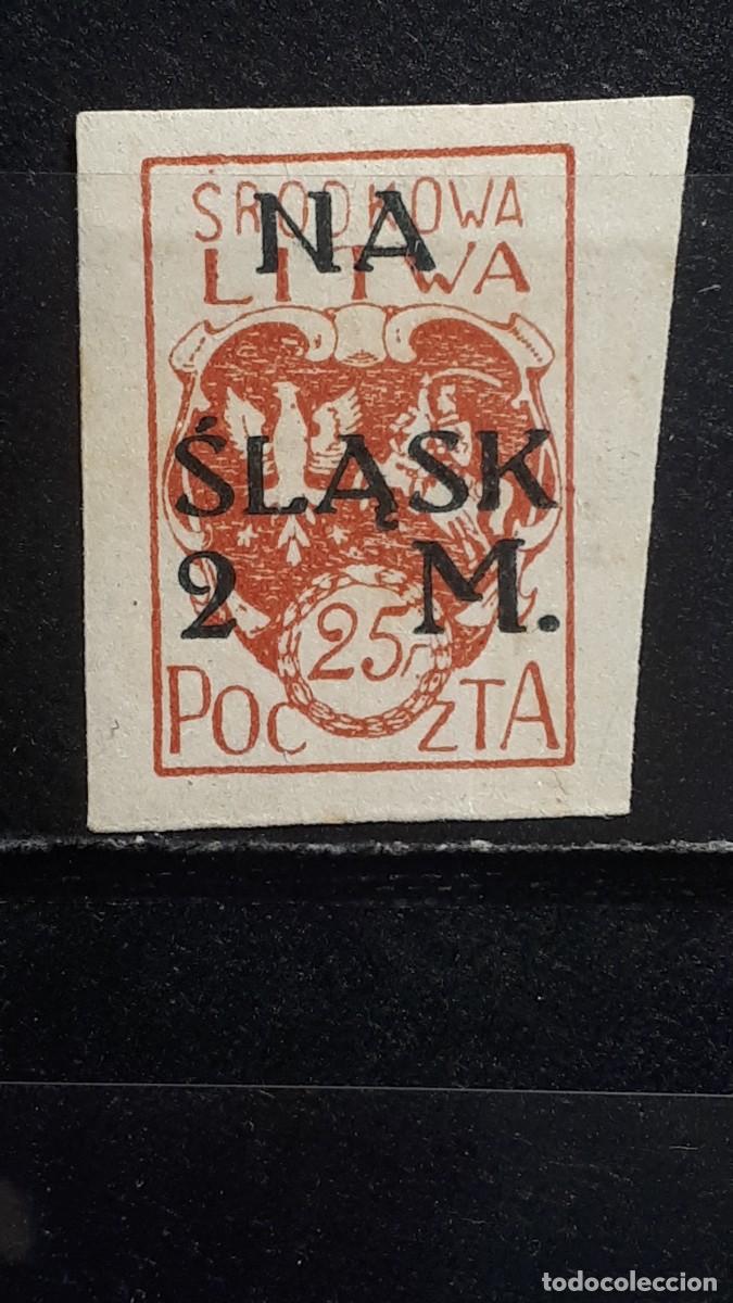Sellos: LITUANIA. OCUPACI&Oacute;N POLACA, A&Ntilde;O 1921. **.YVERT S.D. 36