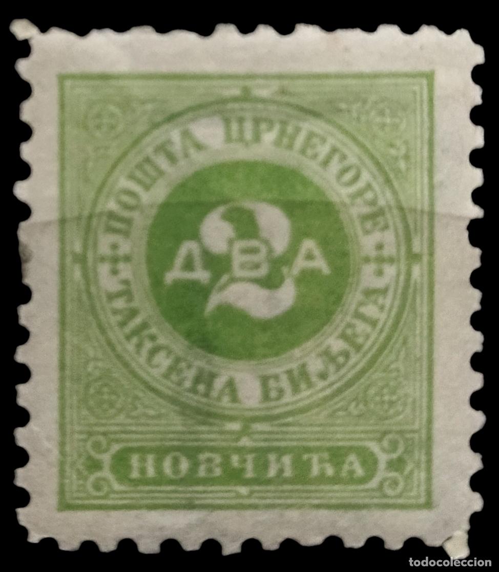 Sellos: MONTENEGRO 1894 Portes Debidos. NUEVO - MH *