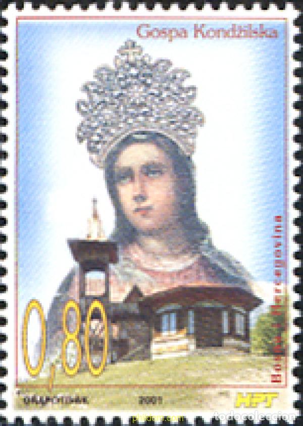Sellos: 114323 MNH BOSNIA-HERZEGOVINA. Adm Croata 2001 MADRE DE KONDZILO