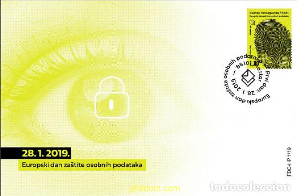 Sellos: 603852 MNH BOSNIA-HERZEGOVINA. Adm Croata 2019 DIA EUROPEO DE LA PROTECCION DE DATOS